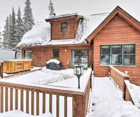 Cabin with Hot Tub, 12 Mi to Breck Ski Resort!