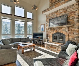 Spacious Breck Home with Hot Tub about 9 Mi to Ski Resort