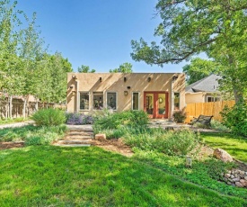 Sleek Old Colorado City Home with Yard, Walk to Cafes