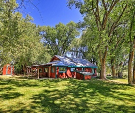 Quiet Durango Farmhouse with Beautiful Yard and Gazebo