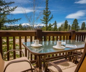 Spacious Keystone Condo on Golf Course with Mtn View!